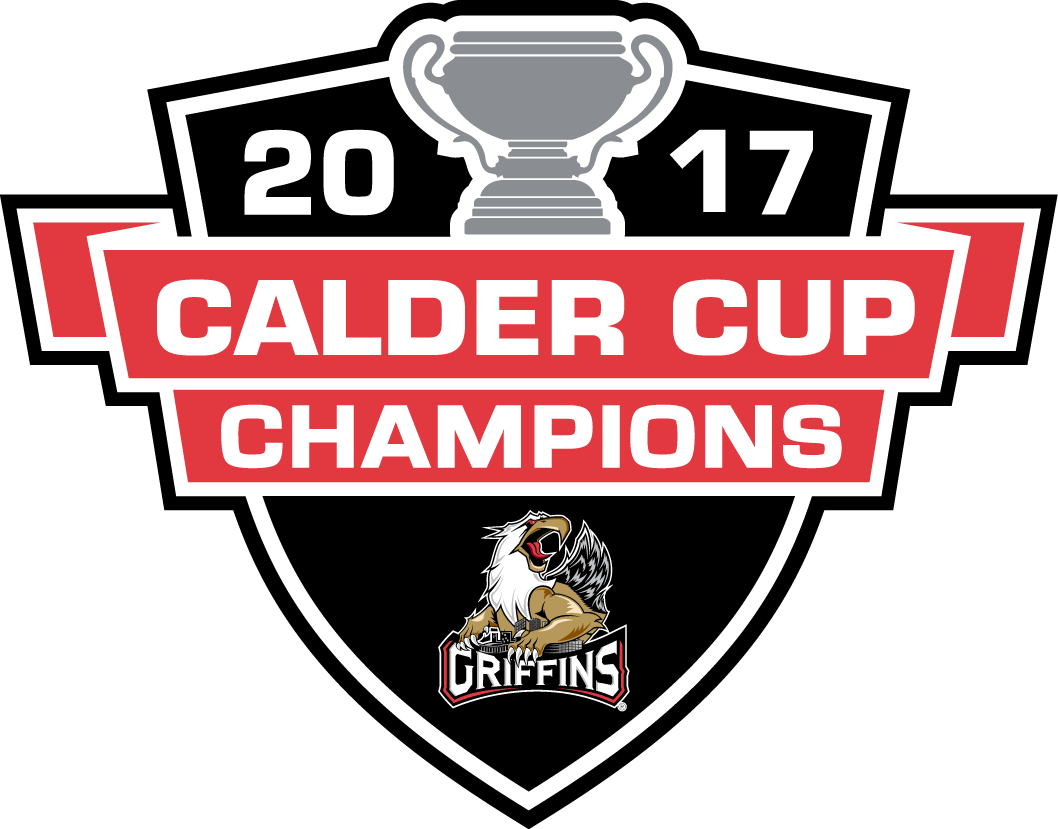 Grand Rapids Griffins 2017 Champion Logo v2 iron on heat transfer